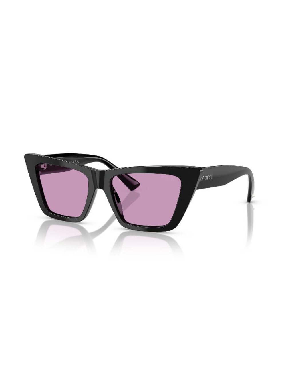 New Jimmy Choo Women's Sunglasses Black Acetate Frame JC5028 501769 53